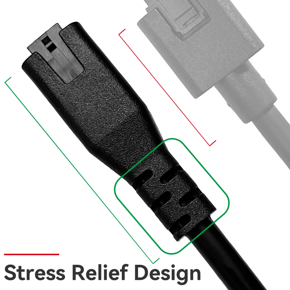 Cable De Extensión De 10 Pies, Cable Largo De Enchufe Plano Con Multiples Tomas 6 Tomas De Corriente Y 4 Usb 2 Usb C Con Proteccion Contra