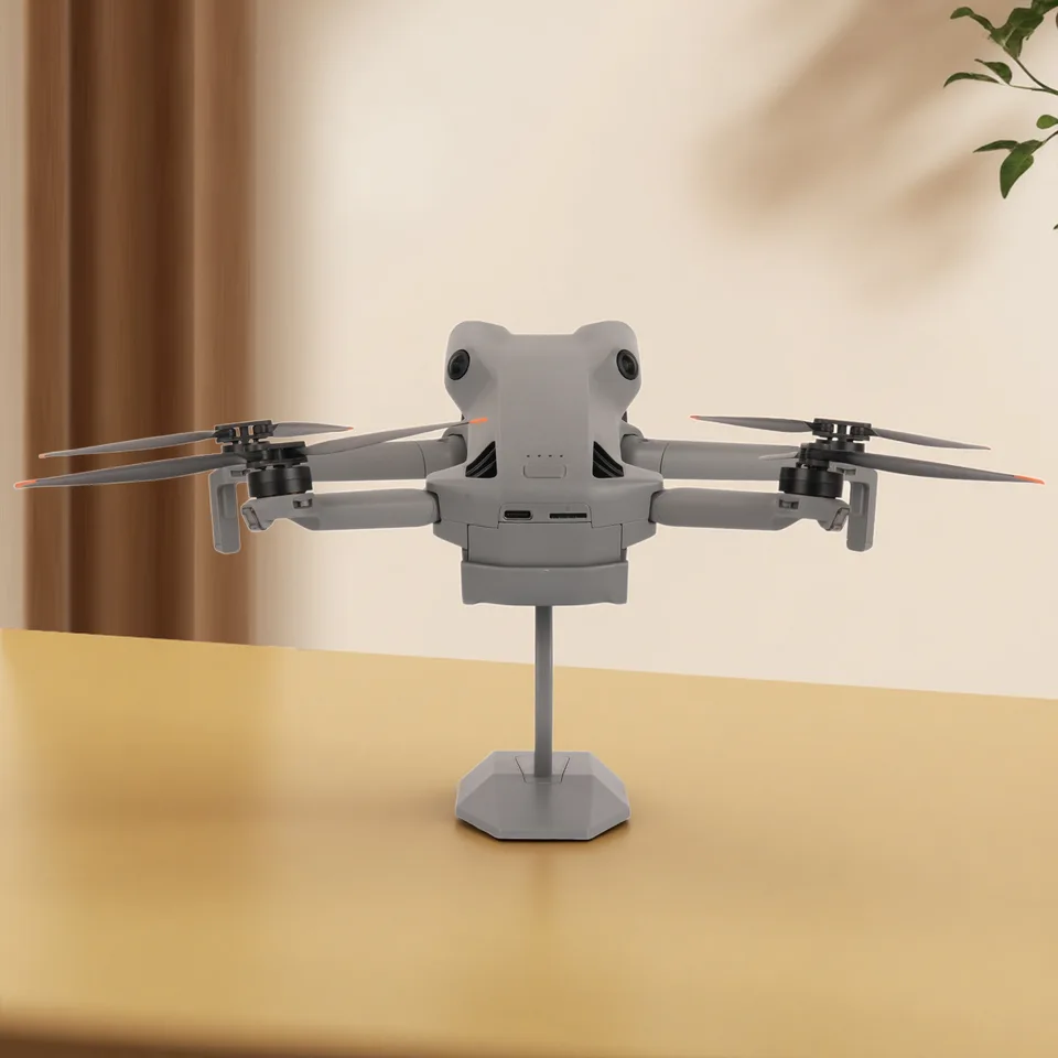 ZWLLKJGS Mini 4 Pro Desktop Display Stand, Drone Verstelbare Houder Mount voor DJI Mini 3 Pro/Mini 3 Accessoires (Grijs