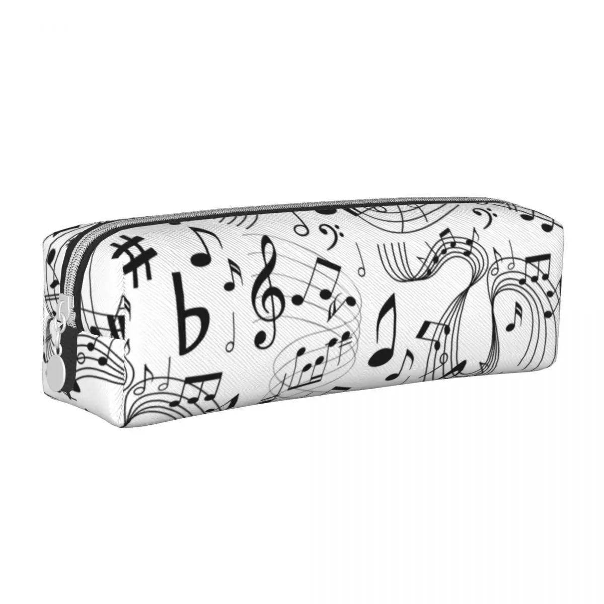 

Fun Music Musical Notes Pencil Cases Pencilcases Pen Holder Kids Large Storage Bag Students School Gifts Stationery