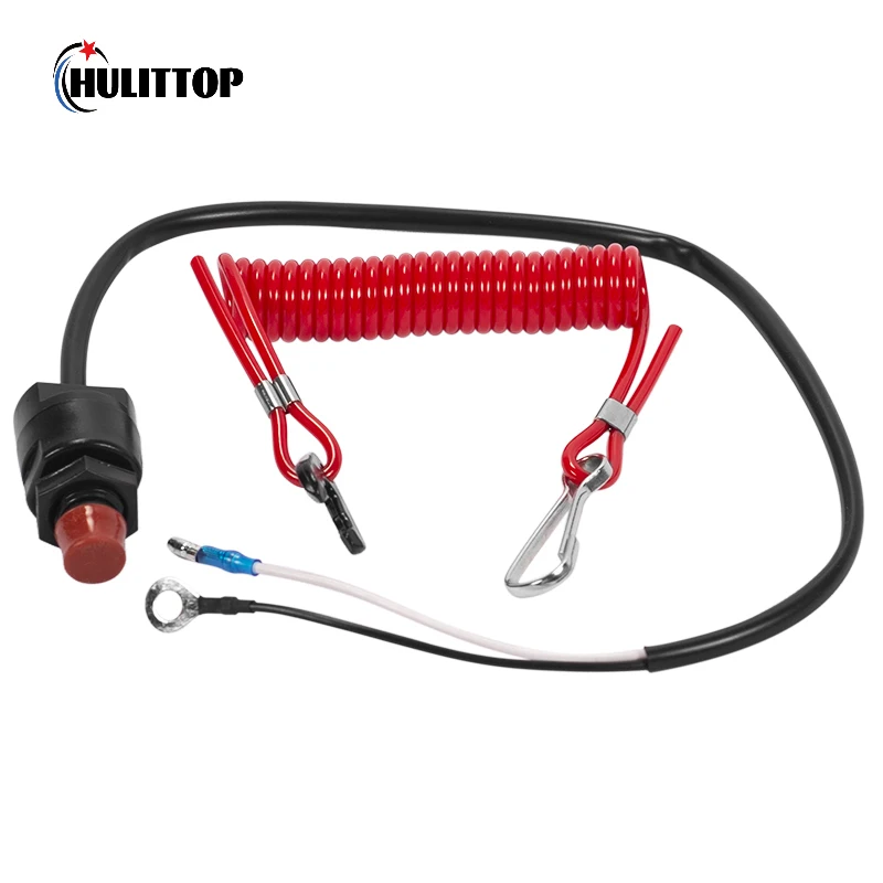 New Boat Outboard Engine Motor Kill Stop Switch Safety Tether Lanyard