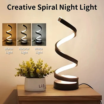 Spiral LED Night Light 1