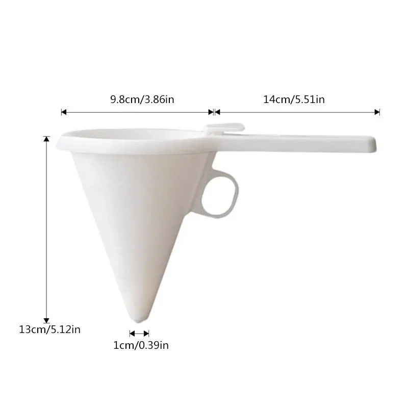 Pastry Tools Hand-held Batter Funnel Chocolate Pancake Cupcake Cookie Mold Cream Liquid Baking Dispenser Adjustable