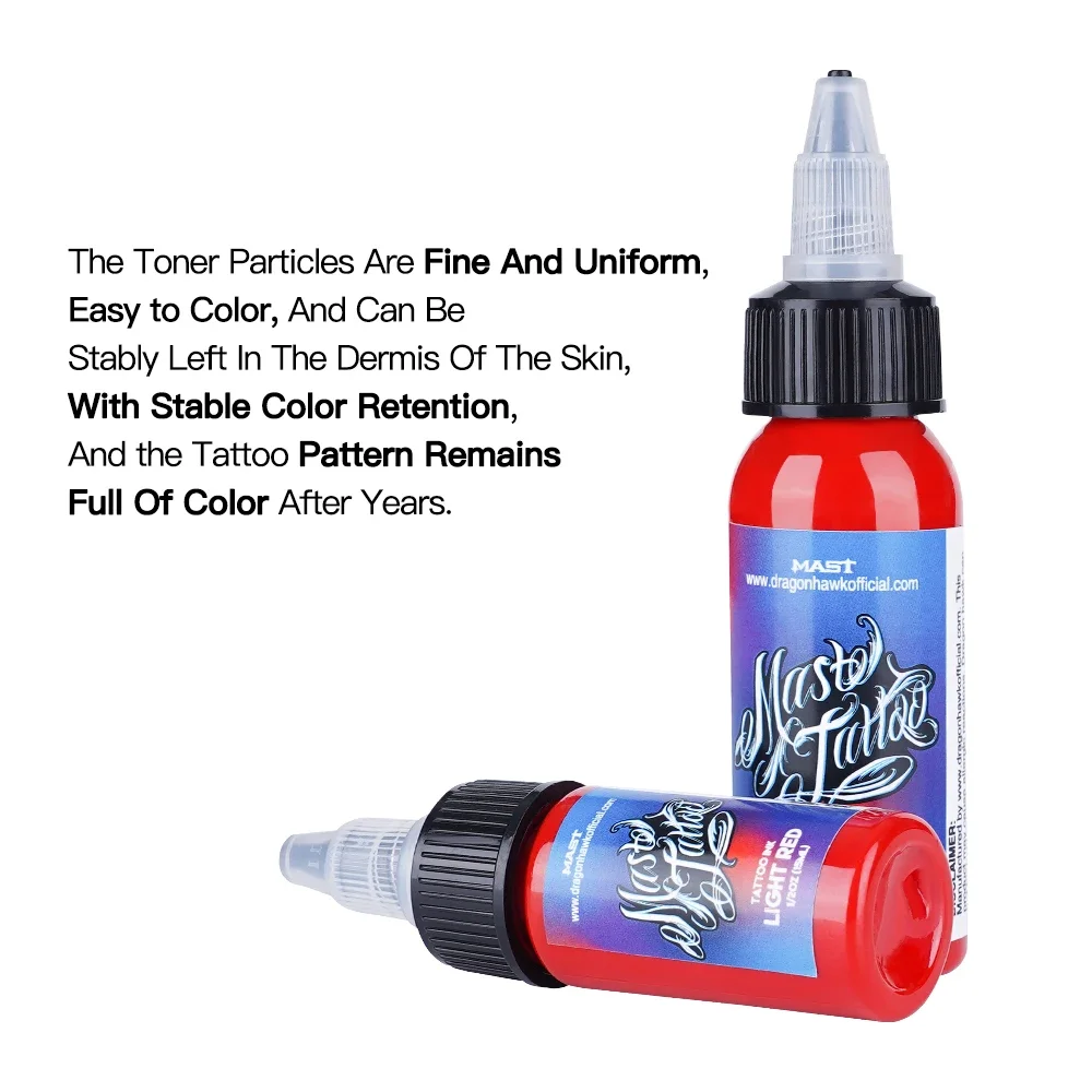 Mast Color Artist Ink For Tattoo and Permanent Makeup Bottles Ink Multicolored Tattoo Inks Pigment 1OZ 30ML