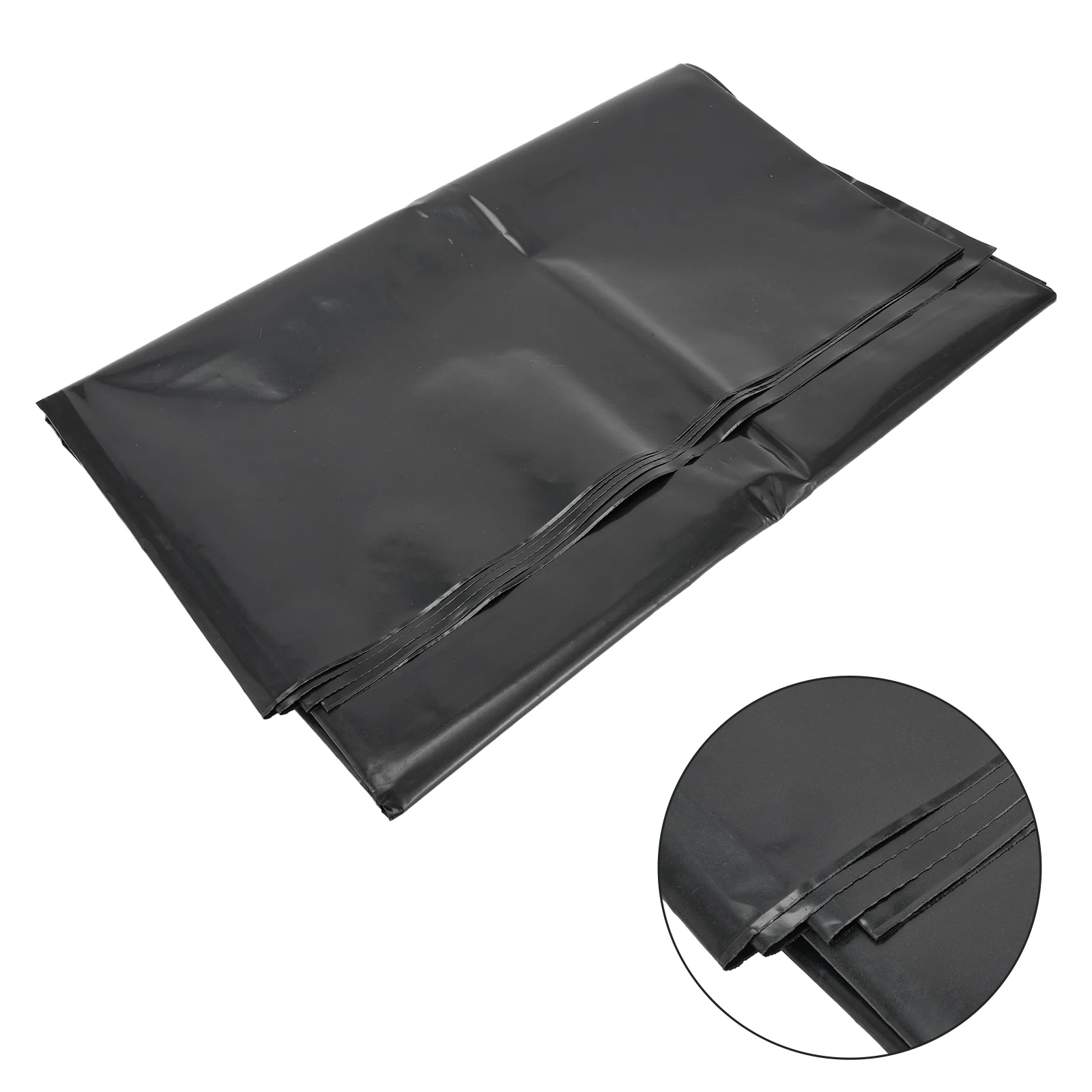 Wasserdichte schwarze Linerfolie, Fischteich-Liner, Gartenpools, verstärktes HDPE, strapazierfähig, Garantie, Landschaftsbau, Poolteich – Detail 20