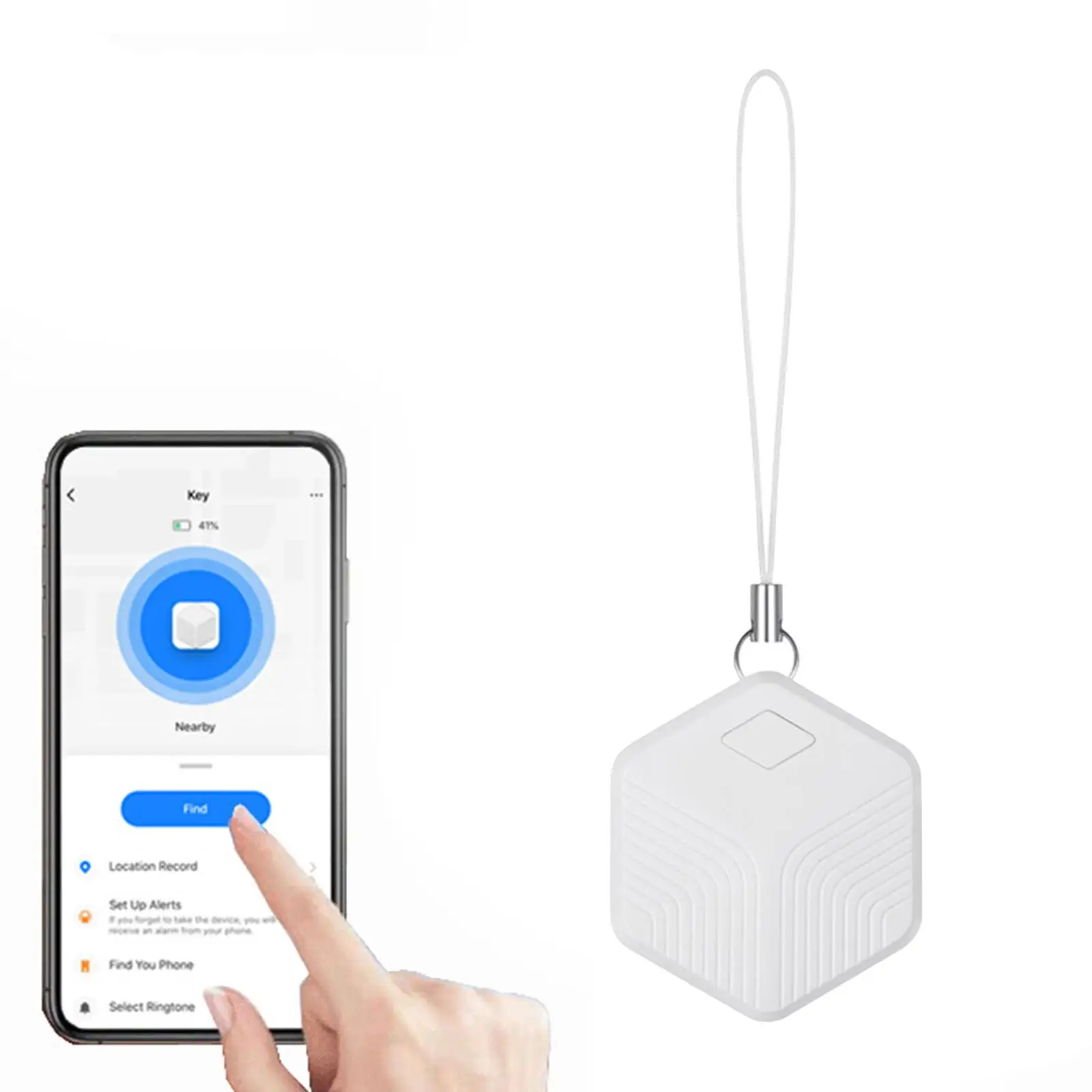 

Противоударный Bluetooth-кошелек в реальном времени для Tuya
