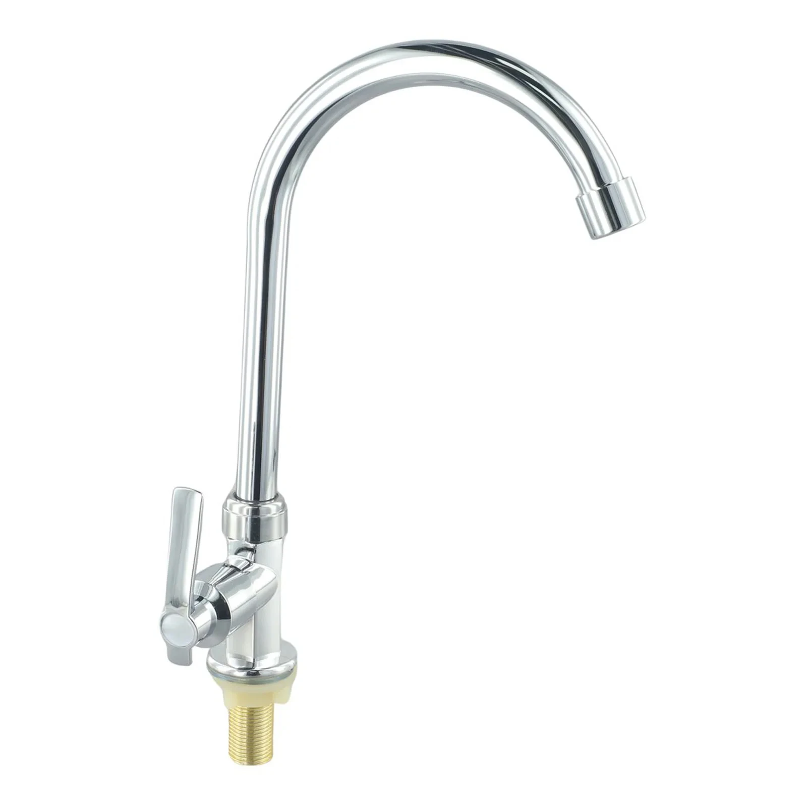 LSSH Sink Cold Taps Faucet Kitchen Sink Faucet Single Lever Hole Tap Cold Water Kitchen Faucet Single Cold Sink Vertical Faucet