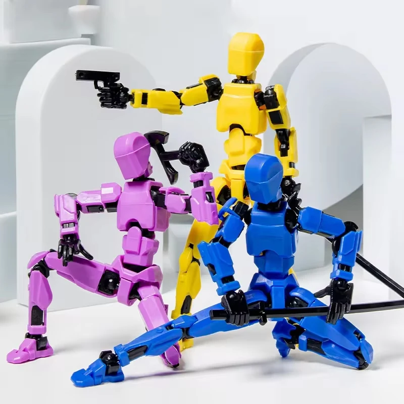 Titan Dummy 13 Action Figure Toys Multi-Jointed Movable Shapeshift Robot Mannequin Dummy Action Model Doll Toys Kid Decora 4
