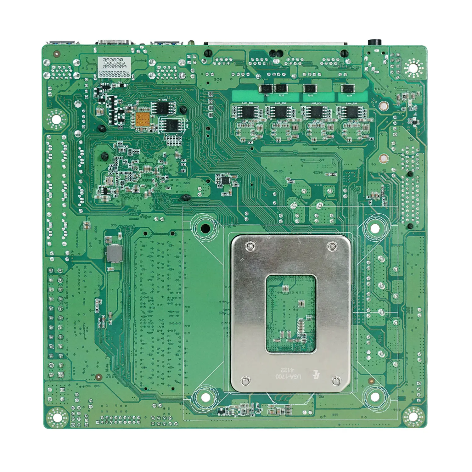 B760 8 sata nasマザーボード,lga1700,ミニitxボード,4*2.5g lan