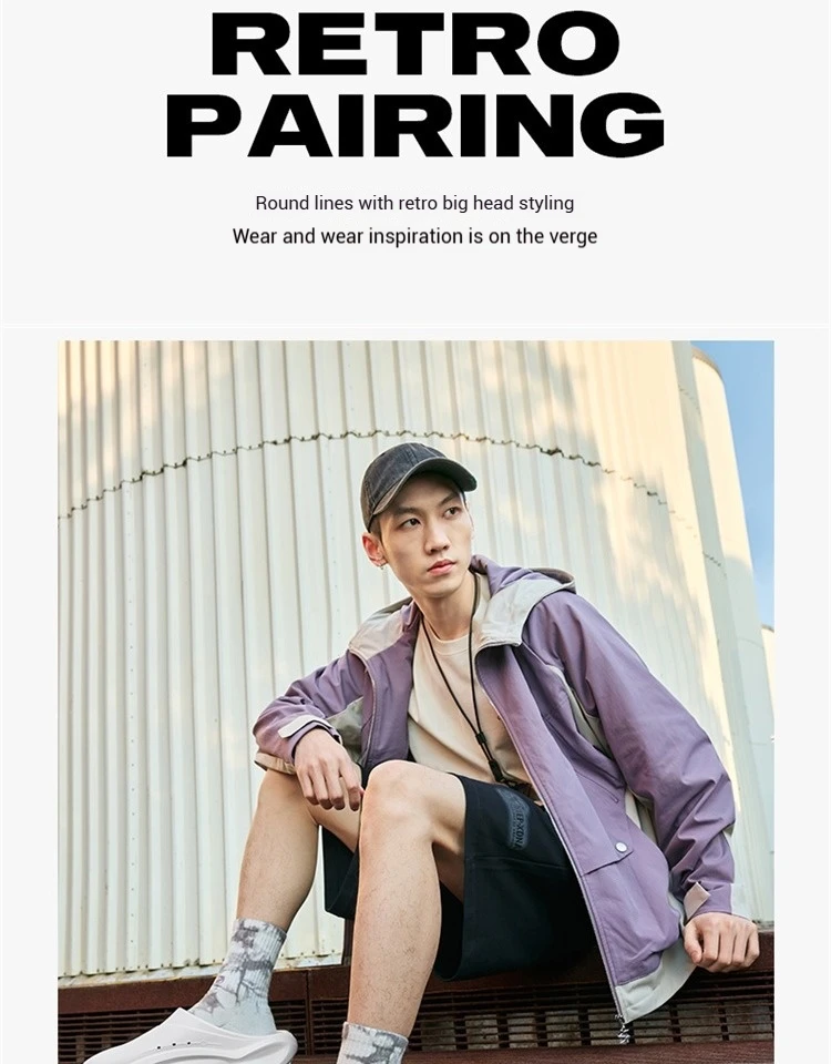 شباشب Xtep Starfall للذكور لصيف 2025 أحذية جديدة خفيفة الوزن غير رسمية قابلة للتنفس ونعل ناعم أحذية زغب مريحة 875219350001