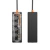 5 IN 1 Transparent USB C HUB USB Splitter Type C HUB for Macbook Pro Air Laptops PC Accessories Docking Station Hub USB C Rj45 3