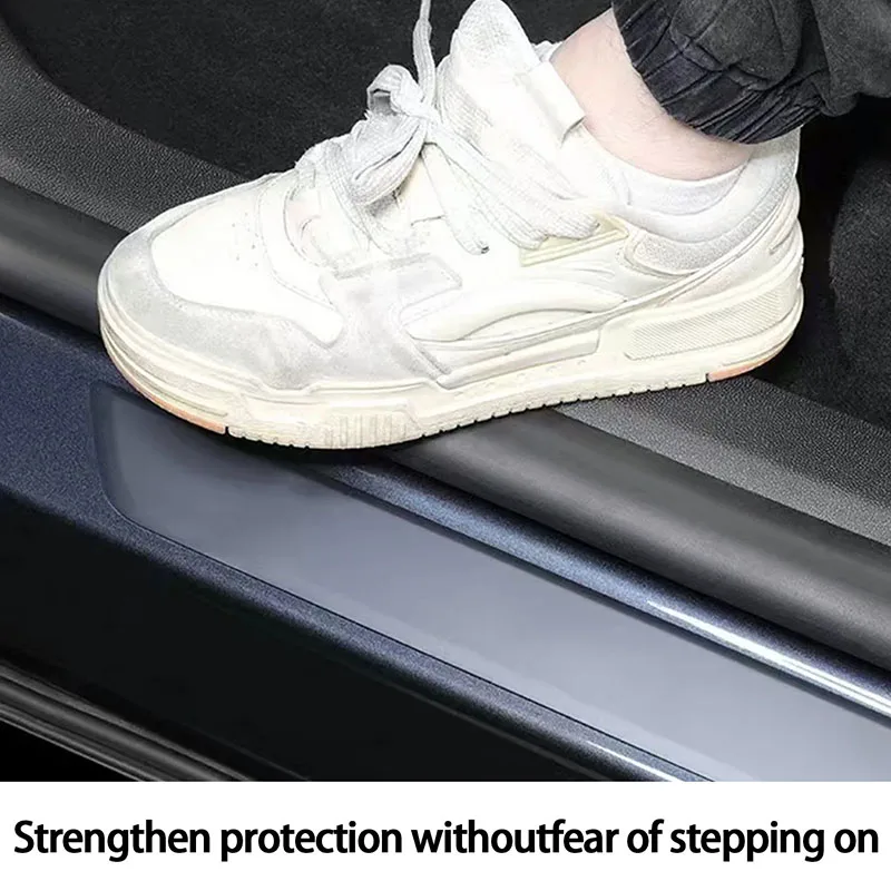 For New Tesla Model Y Juniper 2025 Door Sill Strip Guard Car Accessories Front R