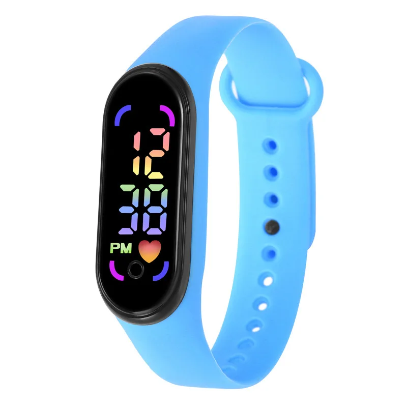 2025New Sport Watch Men Wristband Women LED Display Outdoor Sports Fitness Watch Wristband For Xiaomi 9 mi 8 Redmi 10 Multicolor