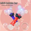 Miniso Cartoon Mickey Mouse Automatic Blowing Bubble Stick Lighting&music Waterproof Toy For Kids Girl toy Gifts 1
