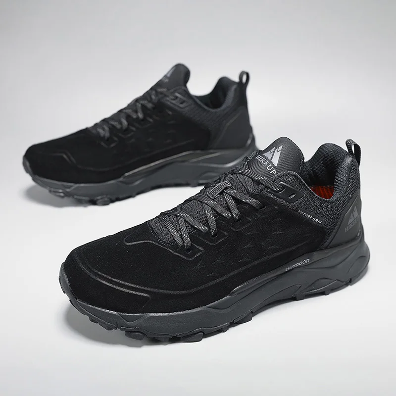 HIKEUP Men’s Suede Hiking Shoes 5