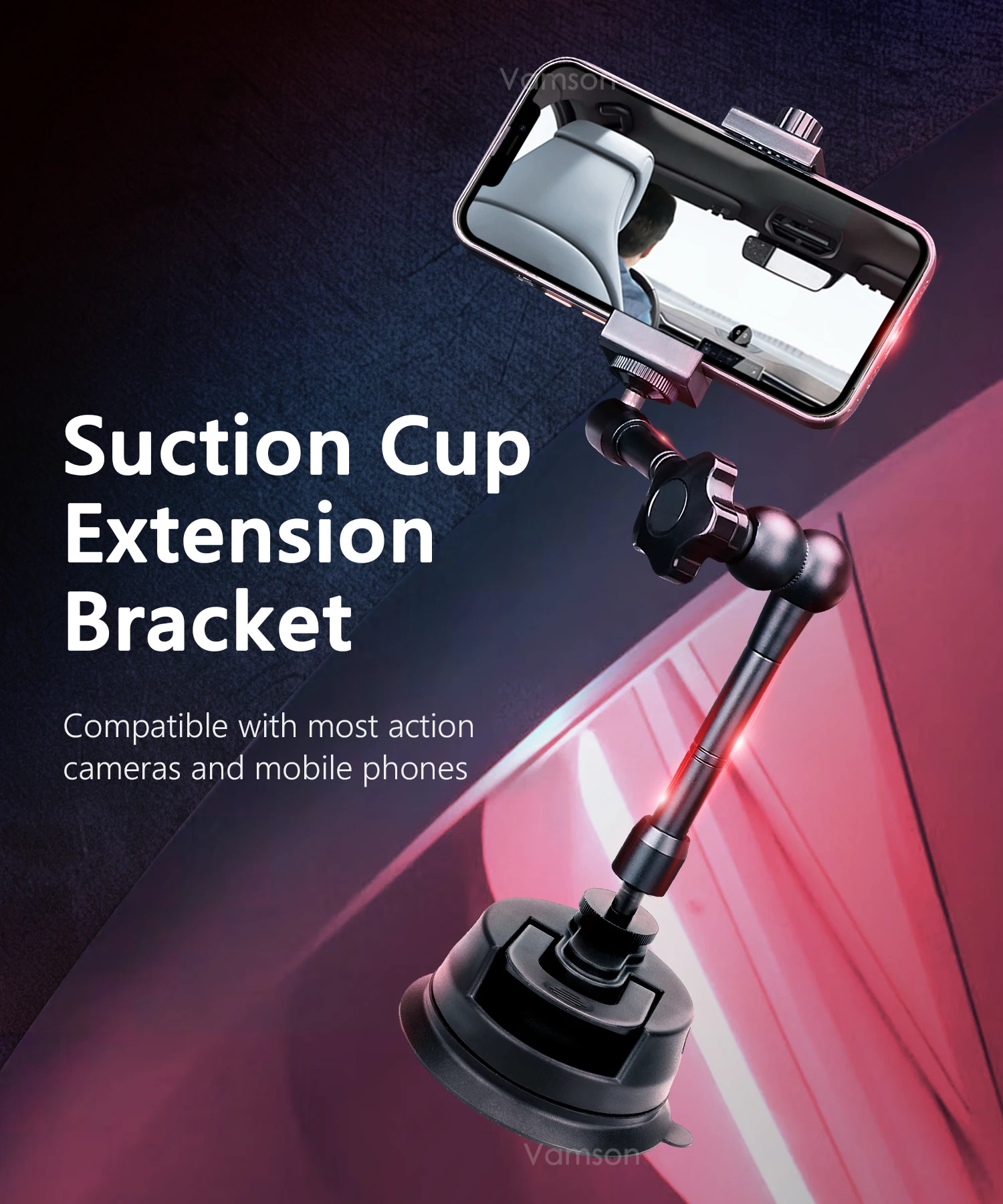 ventouse pour téléphone de accessoires pour gopro de bery