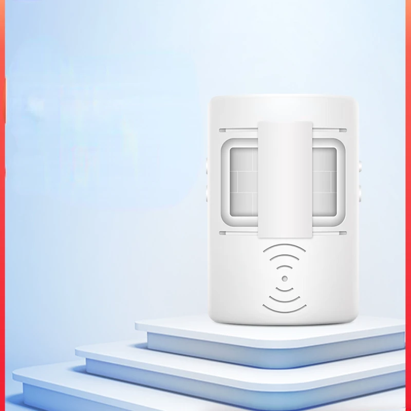 

Welcome to the two-way welcome device. The sensor provides voice prompts for entering the store. Supermarkets use