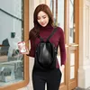 Anti-theft Vintage Leather Backpack Women Shoulder Bag Ladies High Capacity Travel Backpack School Bags for Girls Mochila Mujer 3