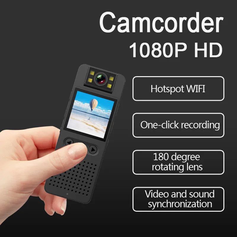 Police law enforcement recorder 1080P infrared night vision HD camera ...