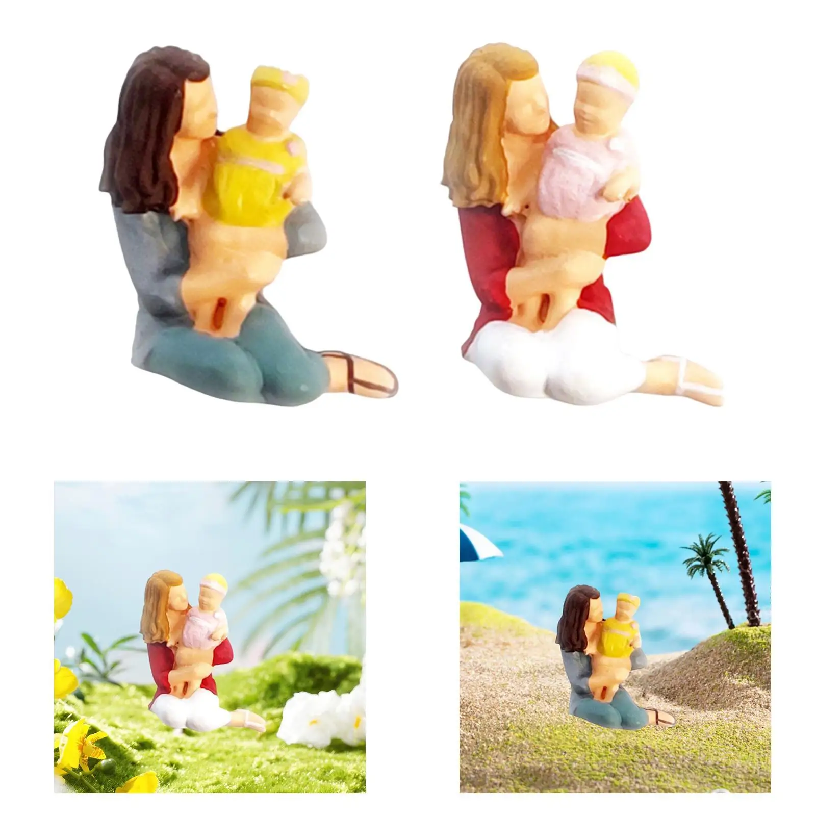 1/64 Scale People Figure Hand Drawing Dioramas Miniature Diorama Figure