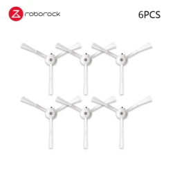 Roborock Robot Vacuum Cleaner Accessory Kit: Dust Bag, Main & Side Brushes, HEPA Filter, Mop Cloths (Plum)