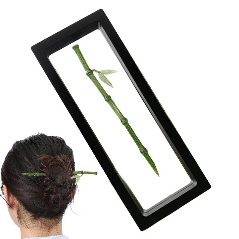 Chinese Hair Sticks Asian Chinese Hanfu Hair Sticks Handmade Classic Fork With Leaves Pendants For Long Women