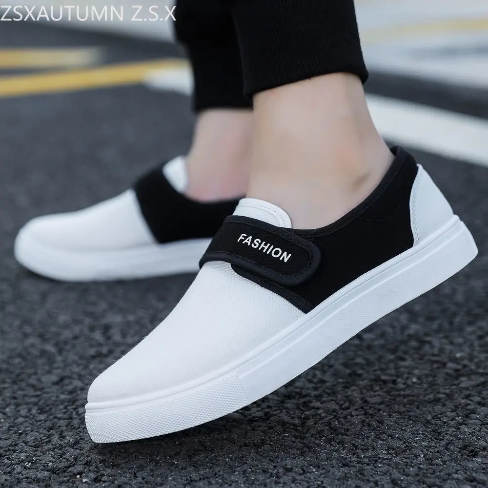 

39-48 Size Canvas Shoe Flat Shoes Low Top Footwear for Men Sneakers Trends Sport Lightwear Big Size Skateboard Shoe Mens 2023