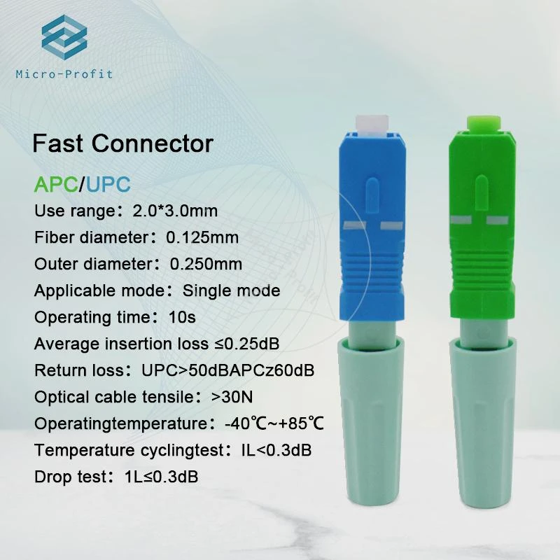 lc quick connector New SC APC SM Single-Mode Optical Connector FTTH Tool Cold Connector Tool SC UPC Fiber Optic Fast Connector free shipping fast connector fiber optic