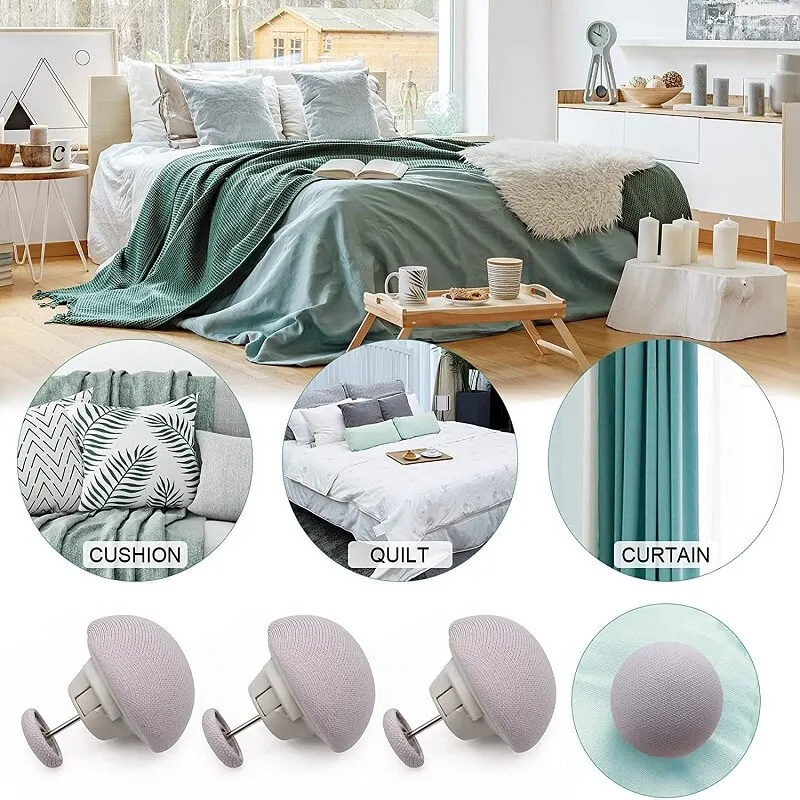 5-30PCS Bed Sheet Quilt Clip One Key Unlock Quilt Cover Fixed Clip Non-slip Blanket Buckle Fixed Slippers Socks Organizer