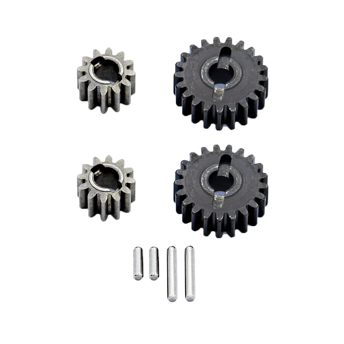 For FMS FCX24 Metal Portal Axle Portal Gear Set 21T 12T 1/24 RC Crawler Car Upgrades Parts Accessories