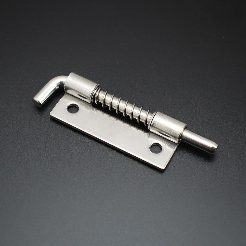 1Pc Long Silver Door Latch Sliding Lock Barrel Bolt Hasp Staple Gate Safety Spring door latch