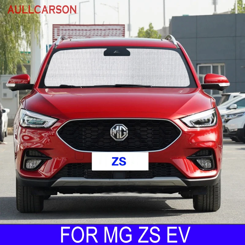 

FOR MG ZS EV EZS 2020 2021 2022 2023 Sunshades UV Protection Curtain Sun Shade Visor Front Windshield Protector Car Accessories