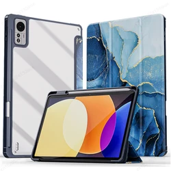 Premium Tablet Case with Pencil Holder & Auto Sleep for Mi Pad 6 (HY Marble)