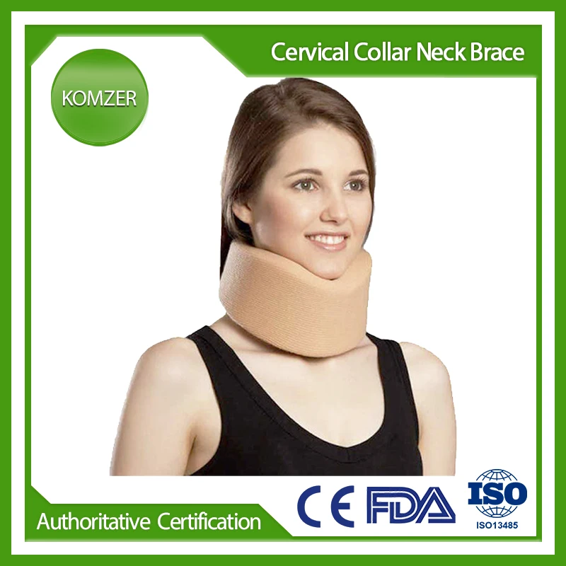 Neck Brace Adjustable Soft Foam Cervical Collar For Sleeping Neck
