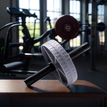 Workout AB Roller Wheel Non-slip Abdominal Roller No Noise Abdominal Trainer Exercise Wheel Strengthen Muscle Exercise Equipment 2