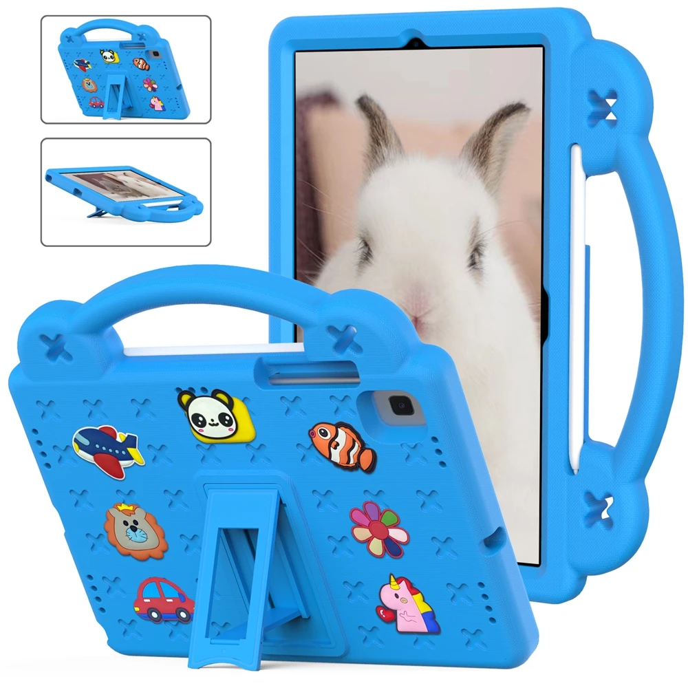Kids Safe Eva Foam Shockproof Stand Tablet Case For Samsung Galaxy Tab S6 10.5 Inch 2019 Sm-T860 Sm-T865 Portable Cartoon Cover