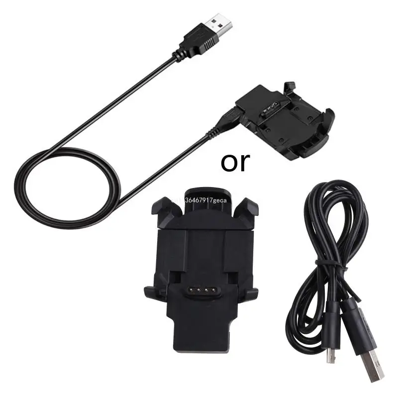 

Power Adapter Compatible for Garmin-Descent Mk1 USB Charging Cable Mount Bracket Stand for Smart Watch Dropship