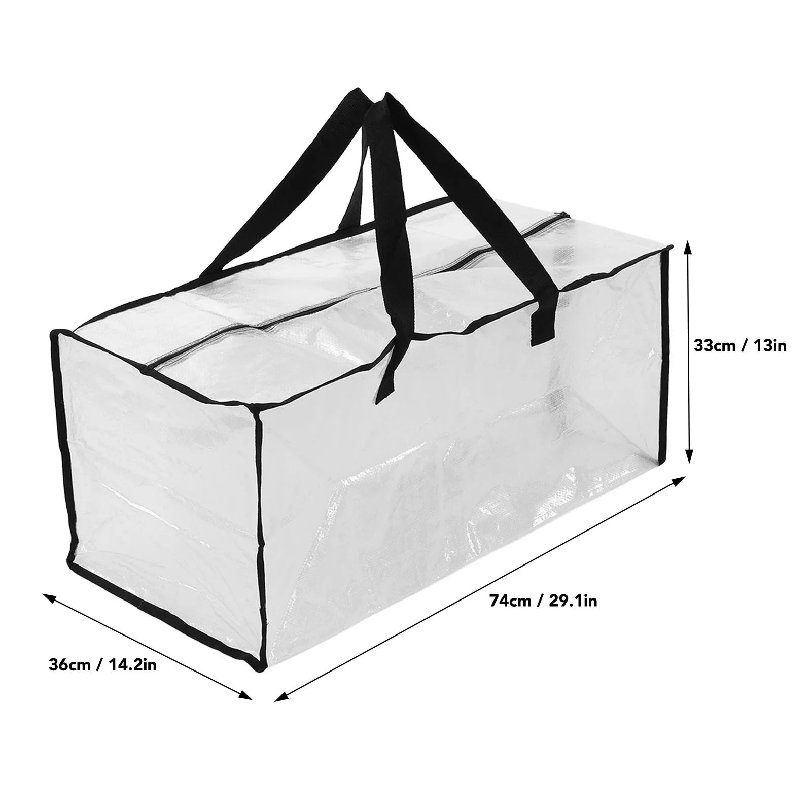 Extra large packing bags foldable 50kg heavy duty storage bag super capacity waterproof for moving storage