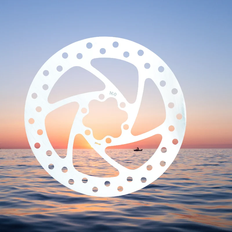 Description Picture 4 of itembike Disc Brake Rotor ï¼›120mm 140mm 160mm ï¼ŒInstallation aperture 44MM, Hydraulic Brake Rotor Mountain Bike Rotors Road Mtb Rotors