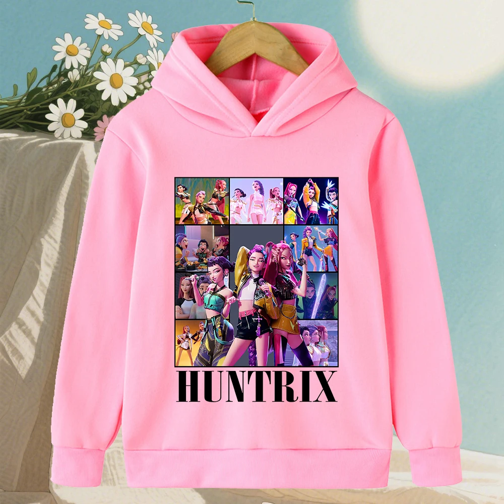 KPop Devil Hunter Hoodies - Trendy Warm Sweaters for Boys and Girls
