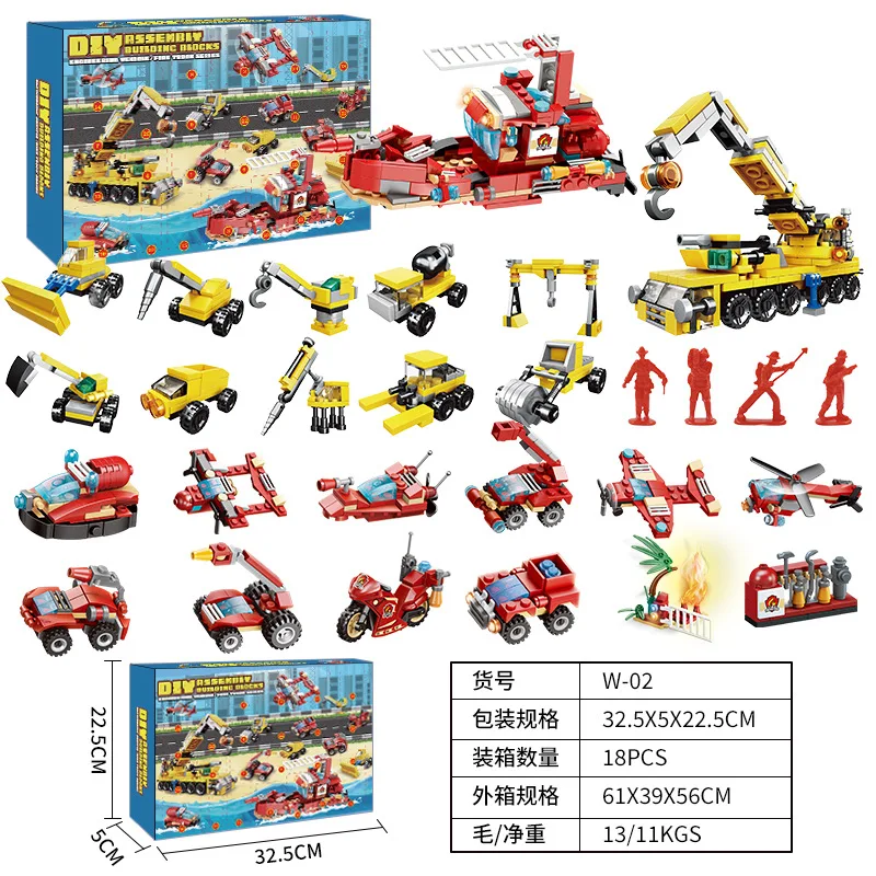 Festive Christmas Train Advent Calendar Gift Box with 24-Day DIY Surprise Bricks