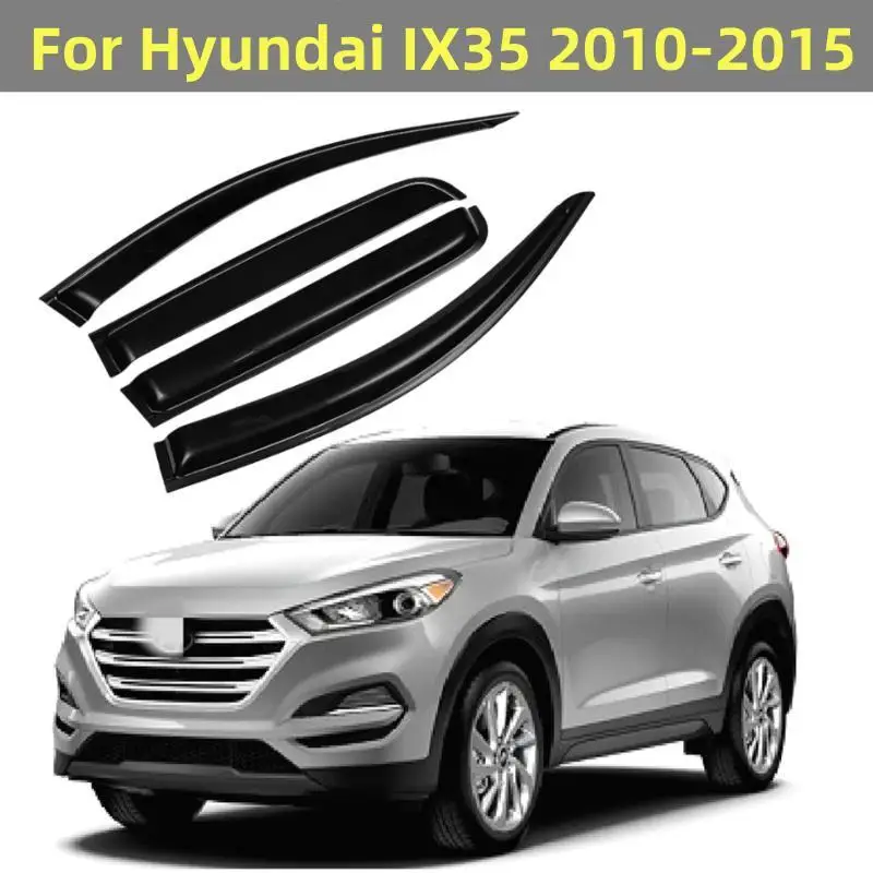 

Козырек от солнца и дождя для Hyundai IX35 2010 2011 2012 2013 2014 2015