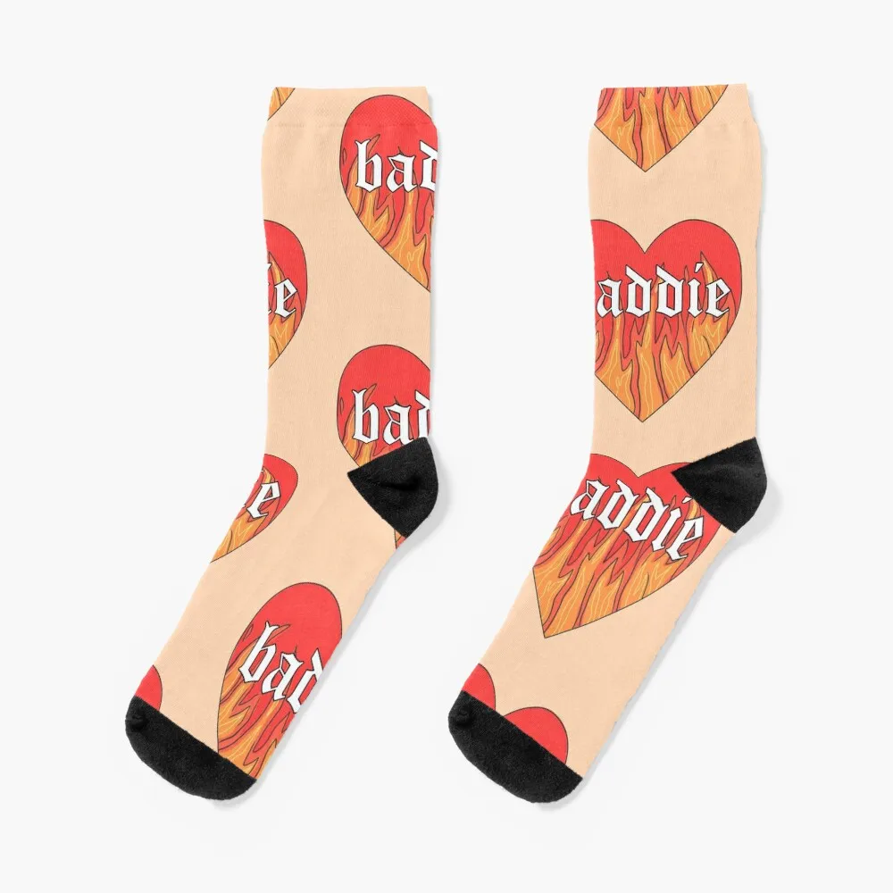 

bad girl - baddie Socks Christmas hiphop designer Stockings compression Male Socks Women's