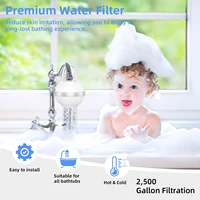 Bath Ball Filter 8 Layer Filtration Purifier Portable Bathtub Filtering Removes Chlorine for Softer and Healthier Skin & Hair 2
