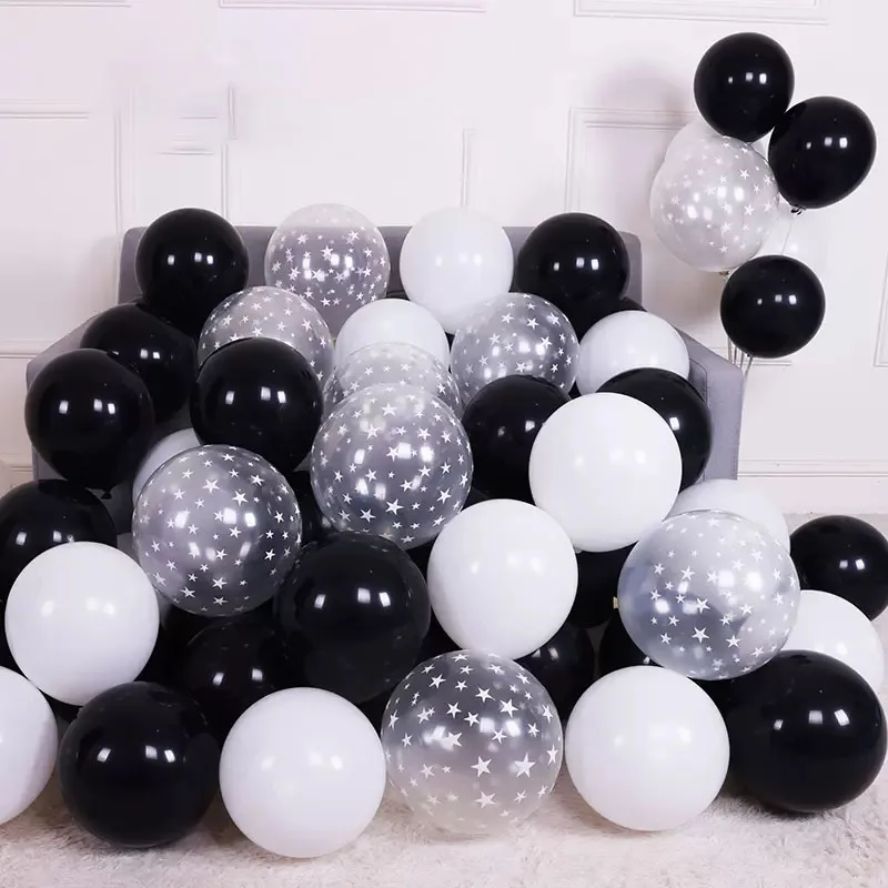 Star Black White