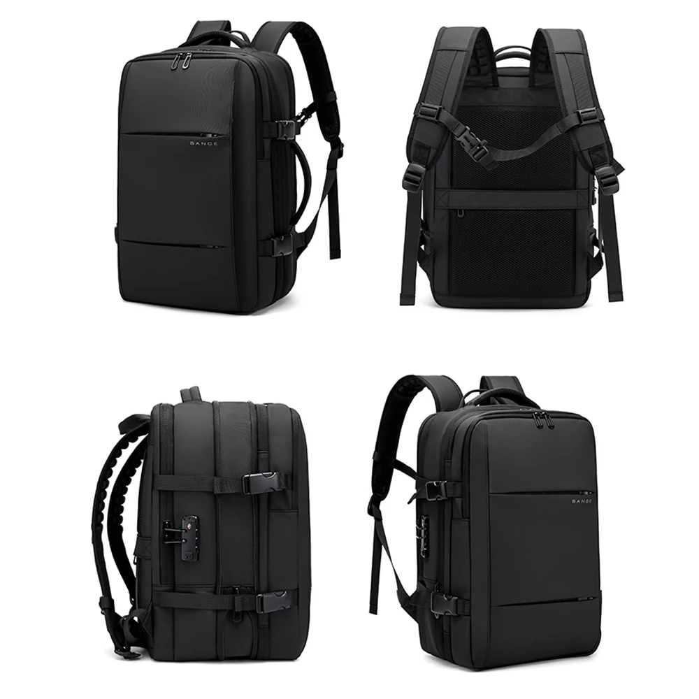 BANGE Expandable Men Travel Backpack With Vacuum