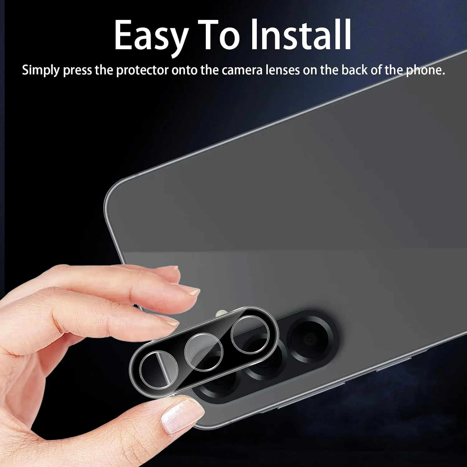 Protecteur d'objectif HD pour Sasmung Galaxy A16/A26/A36/A56/A17 5G9H, 2/4 pièces, Protection d'objectif d'appareil photo Compatible anti-rayures