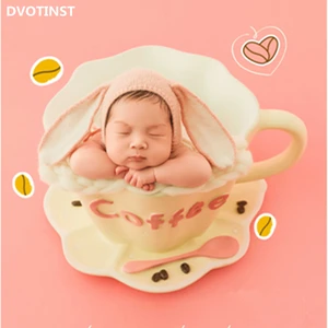 Dvotinst реквизит для фотосъемки новорожденных для фотостудии милый мини-кофейный стакан