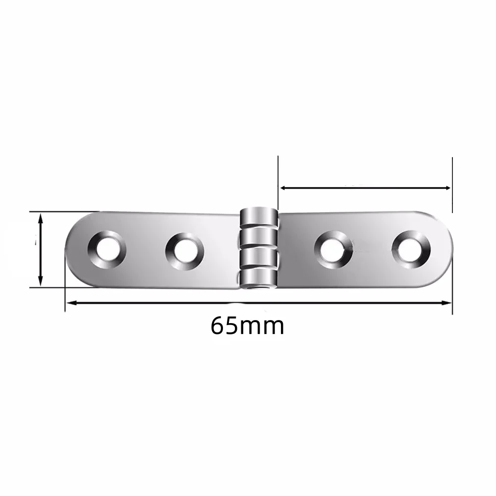 180 Degree Foldable Hinge 2pcs Screw-On Hinges For Sewing Machine Cabinet Door Furniture Hardware Accessories