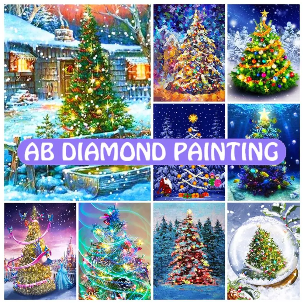 Diamond Painting Christmas Tree Ornaments  Diamond Art Christmas Ornaments  - 10 Gift - Aliexpress