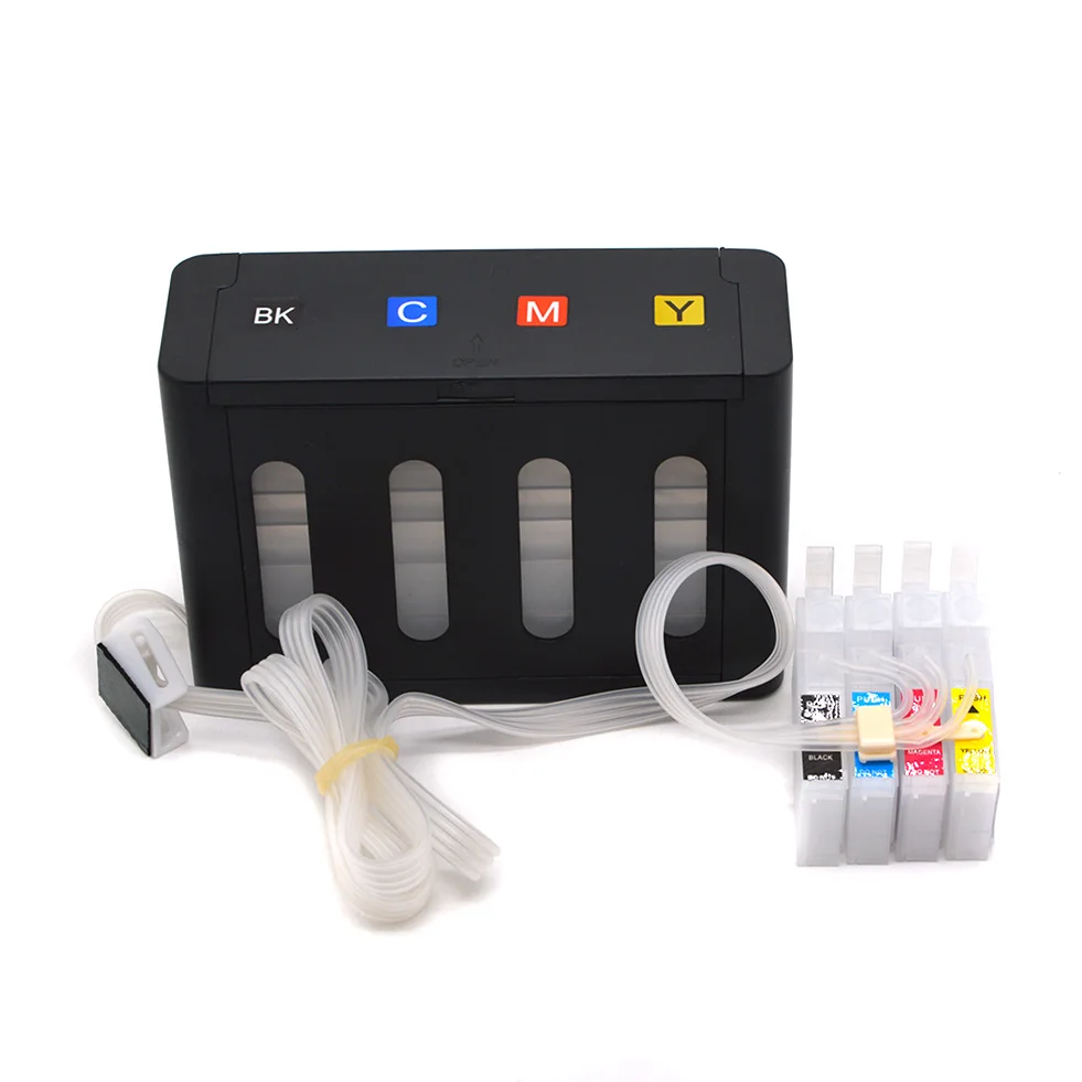 KCMY Ciss 시스템 Epson XP5200 XP5105 XP5100 XP5150 XP5155 XP5205 WF7710 WF7715 WF2750 WF2760 WF2860 WF2861 WF2865